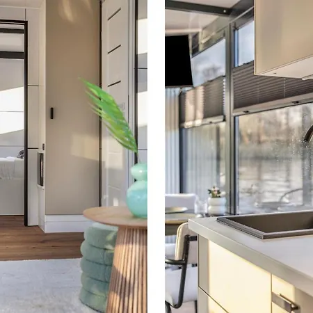 Charming Tiny Houseboat Escape Near Amsterdam Apartment *